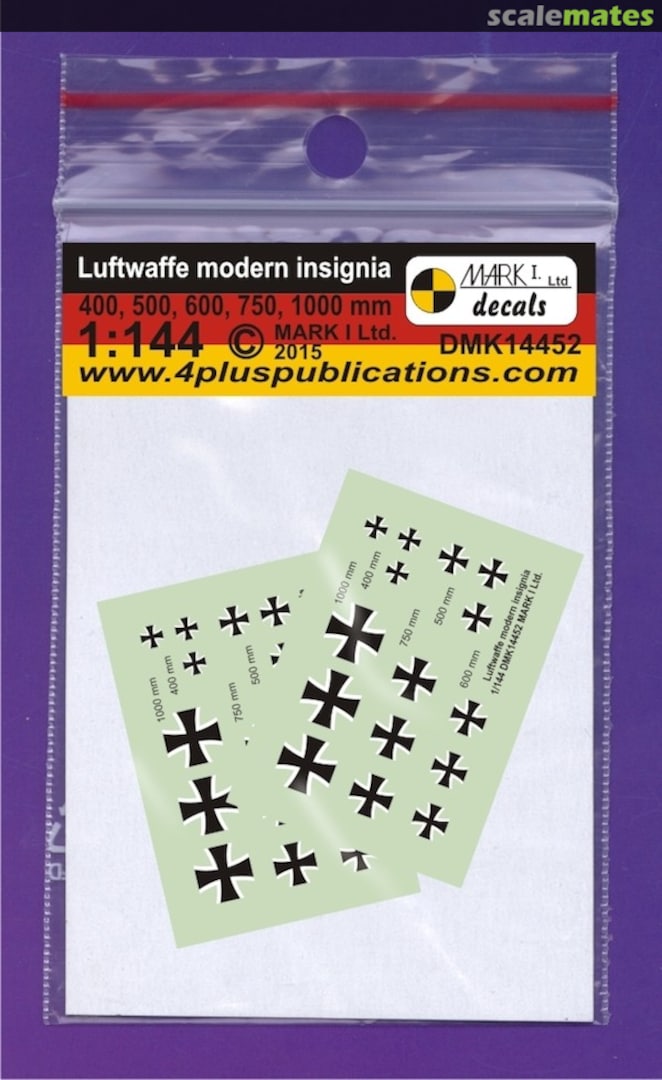Boxart Luftwaffe insigna, modern DMK14452 Mark I Models Boxart Luftwaffe insigna, modern DMK14452 Mark I Models