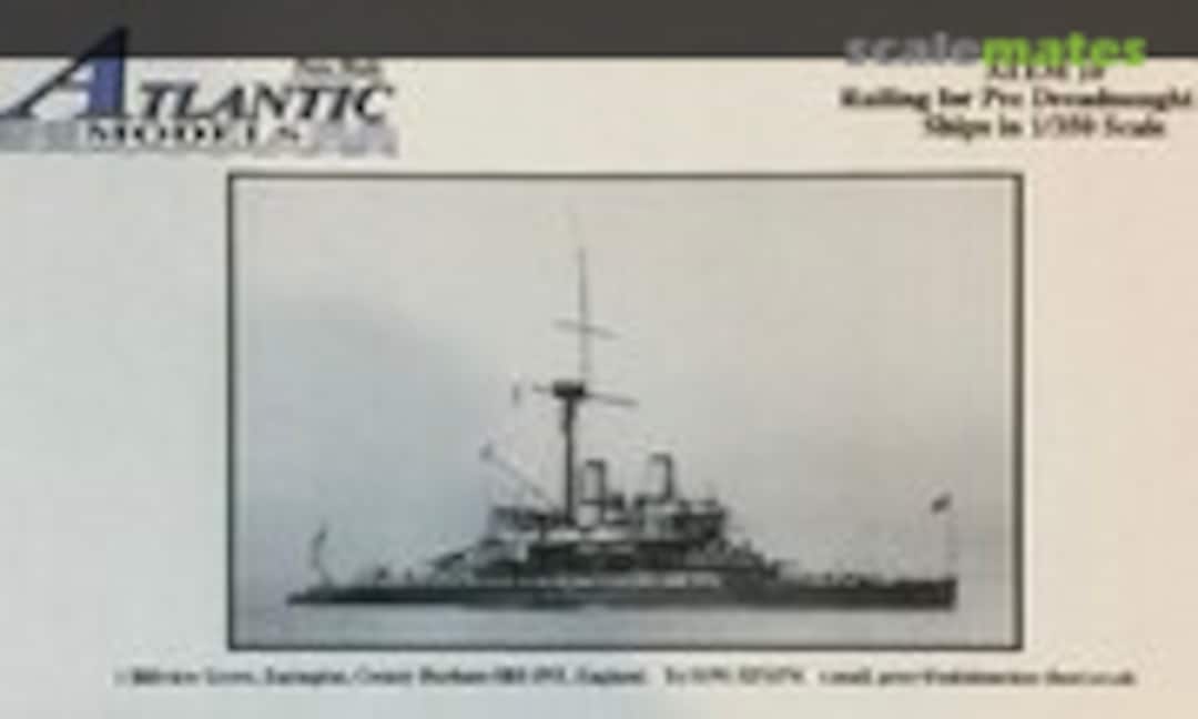 1:350 Railing for Pre Dreadnought Era (Atlantic Models ATEM 10) ATEM 10