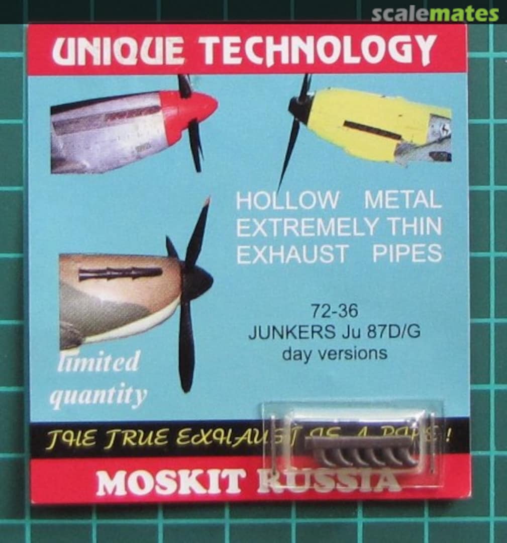 Boxart Junkers Ju 87 D/G 72-36 Moskit Boxart Junkers Ju 87 D/G 72-36 Moskit