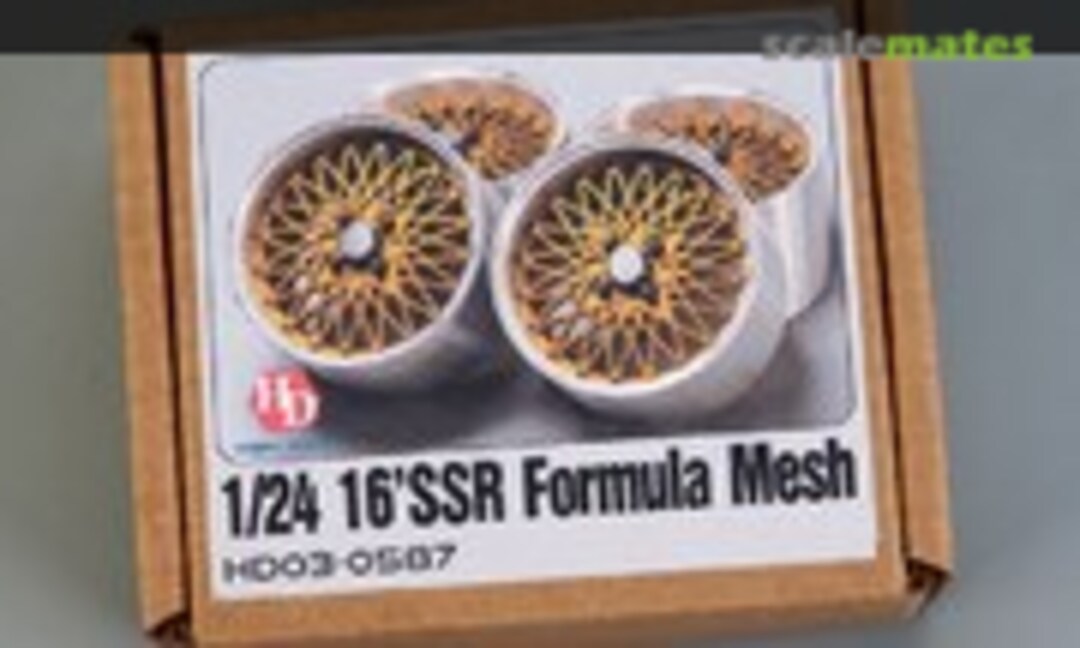1:24 16" SSR Formula Mesh Wheels (Hobby Design HD03-0587) HD03-0587