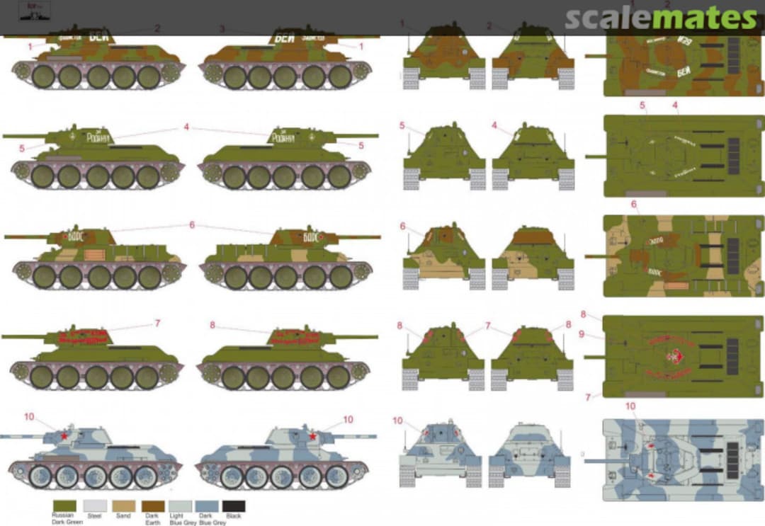 Contents T-34/76 MODEL 1941 - RUSSIAN CAVALRY T-34 MNFDT72016 ROP o.s. Contents T-34/76 MODEL 1941 - RUSSIAN CAVALRY T-34 MNFDT72016 ROP o.s.
