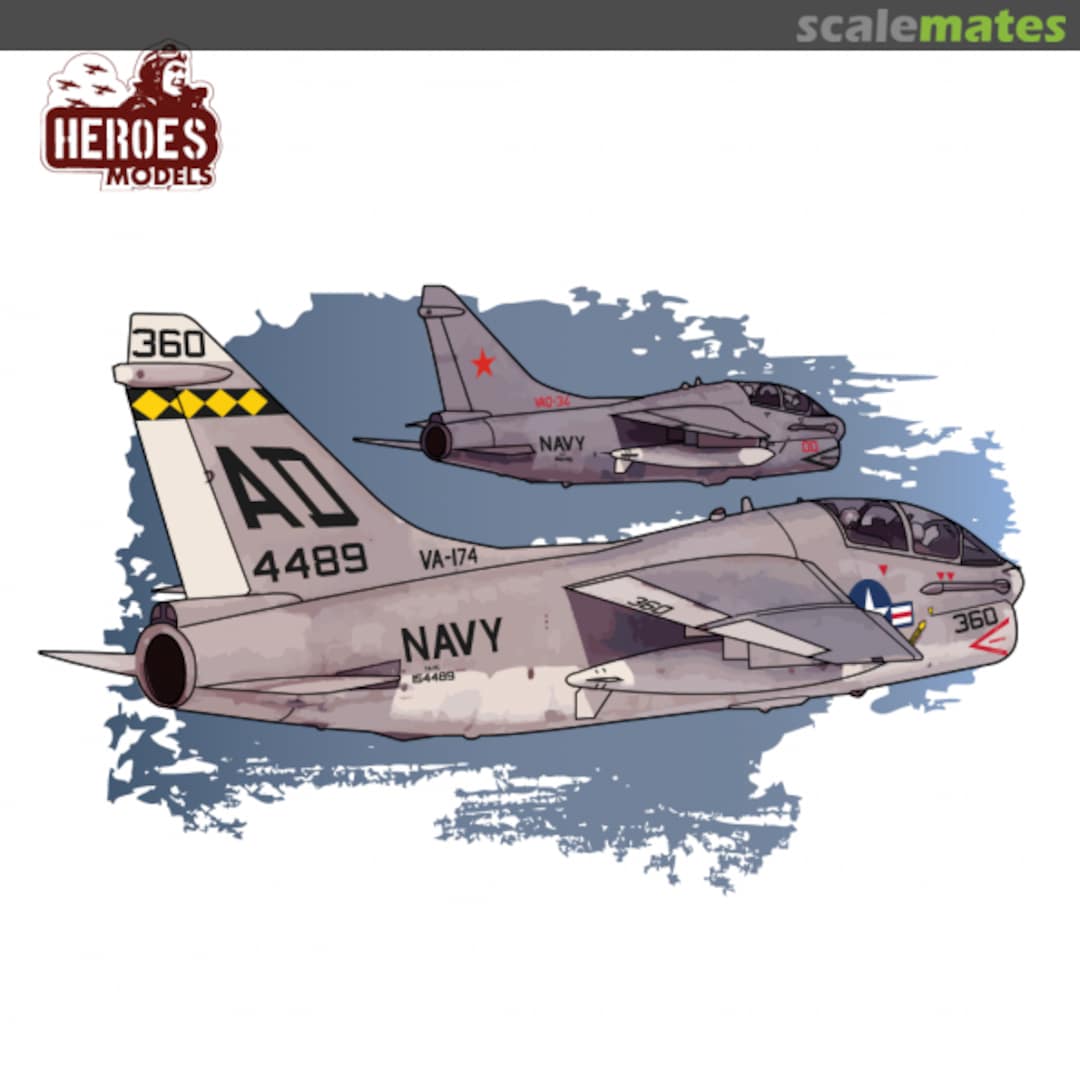 Boxart TA-7C | Twosair HM-K14419 Heroes Models Boxart TA-7C | Twosair HM-K14419 Heroes Models