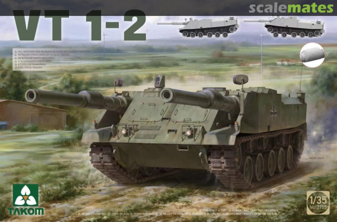 Boxart VT 1-2 2155 Takom Boxart VT 1-2 2155 Takom