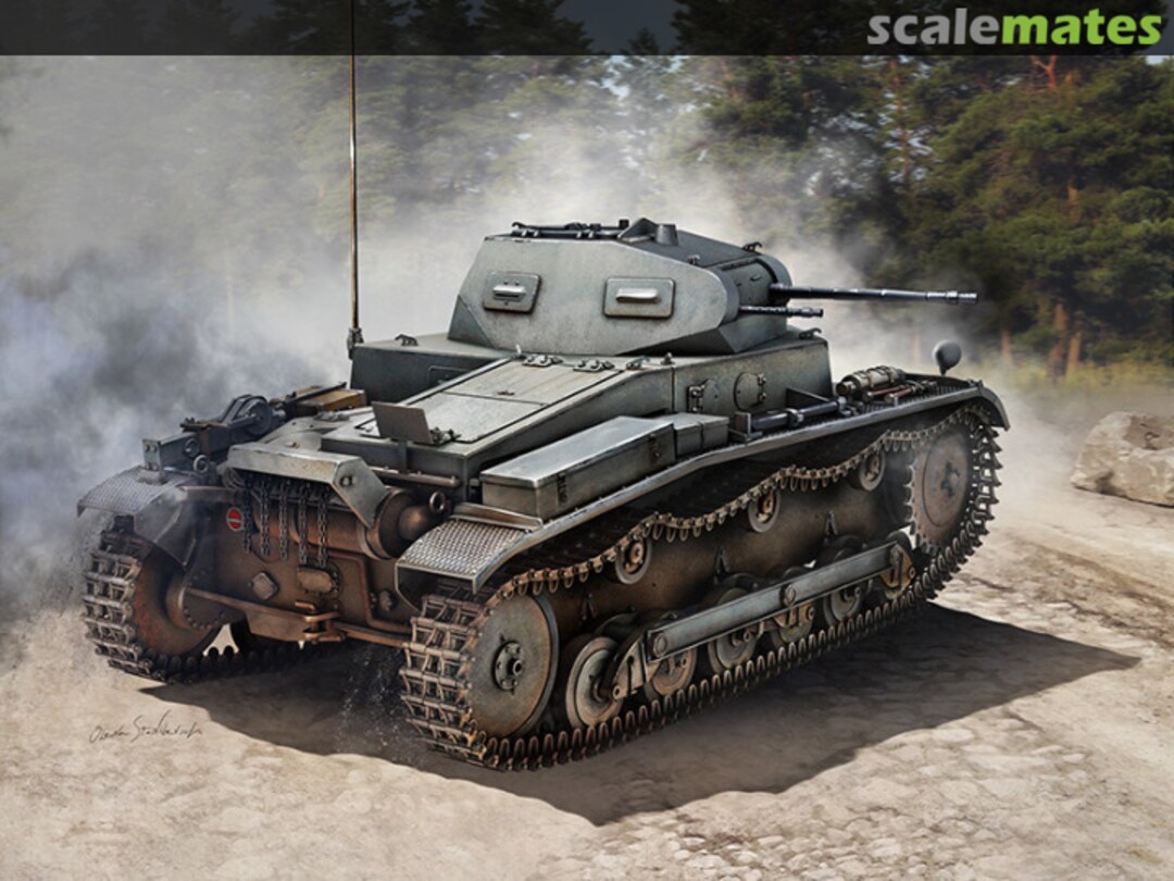 Boxart Pz.Kpfw. II Ausf. a1 35075 IBG Models