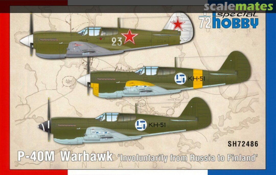 Boxart P-40M Warhawk SH72486 Special Hobby Boxart P-40M Warhawk SH72486 Special Hobby