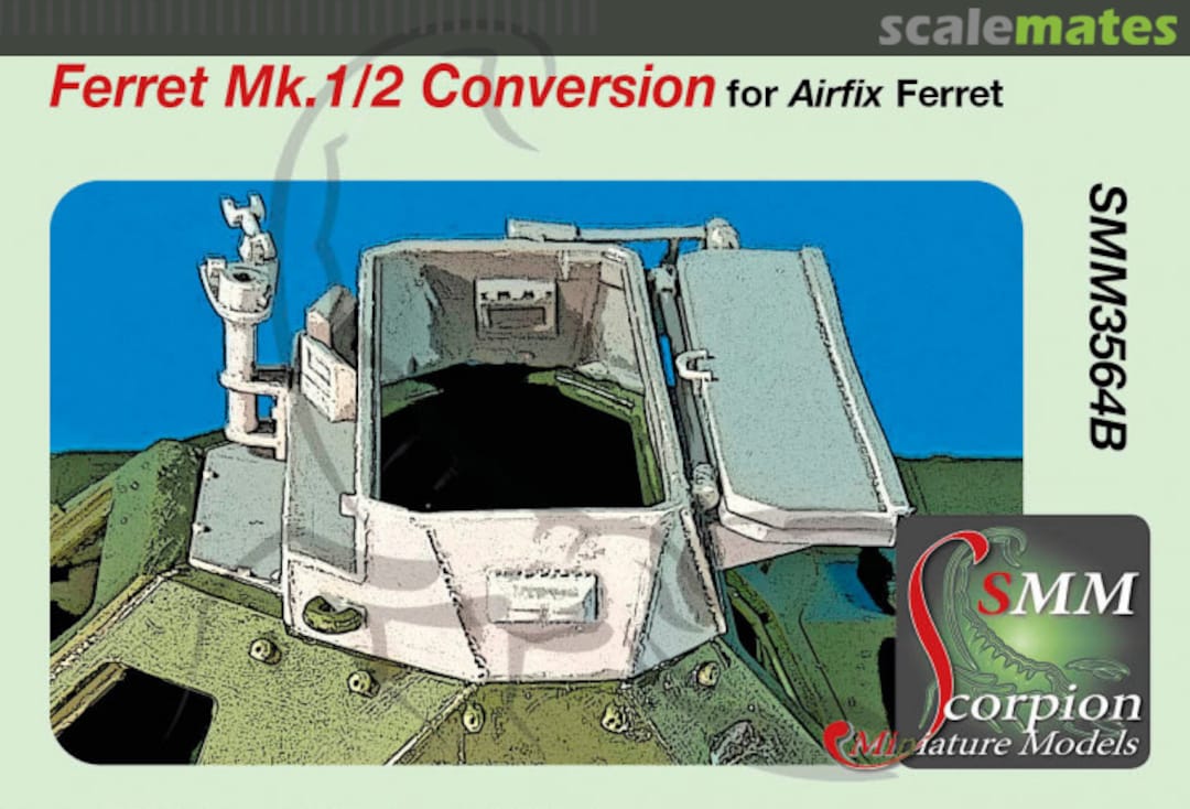 Boxart Ferret Mk.1/2 conversion set SMM3564B Scorpion Miniature Models Boxart Ferret Mk.1/2 conversion set SMM3564B Scorpion Miniature Models