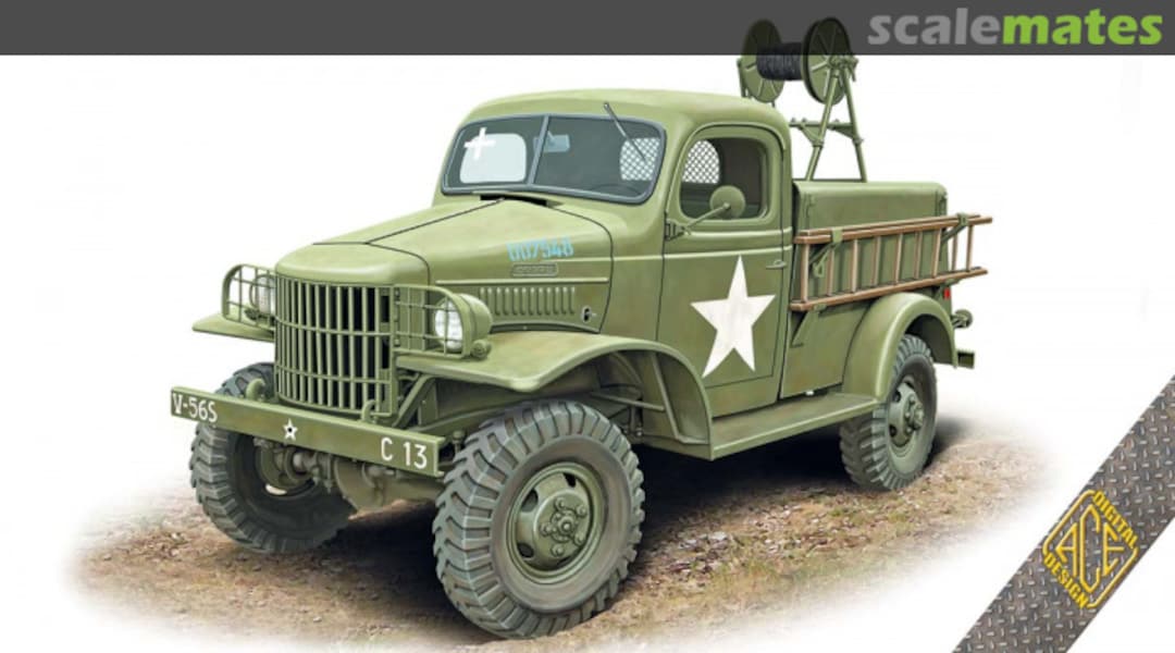 Boxart Dodge 1/2 ton WC-43 (T 215) 72593 ACE