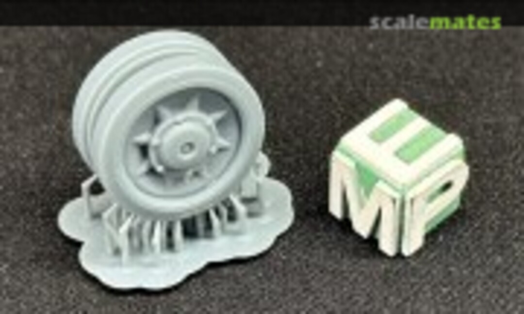 1:16 Panzer IV - road wheels - complete - with cap (EMP3d 16041221) 16041221