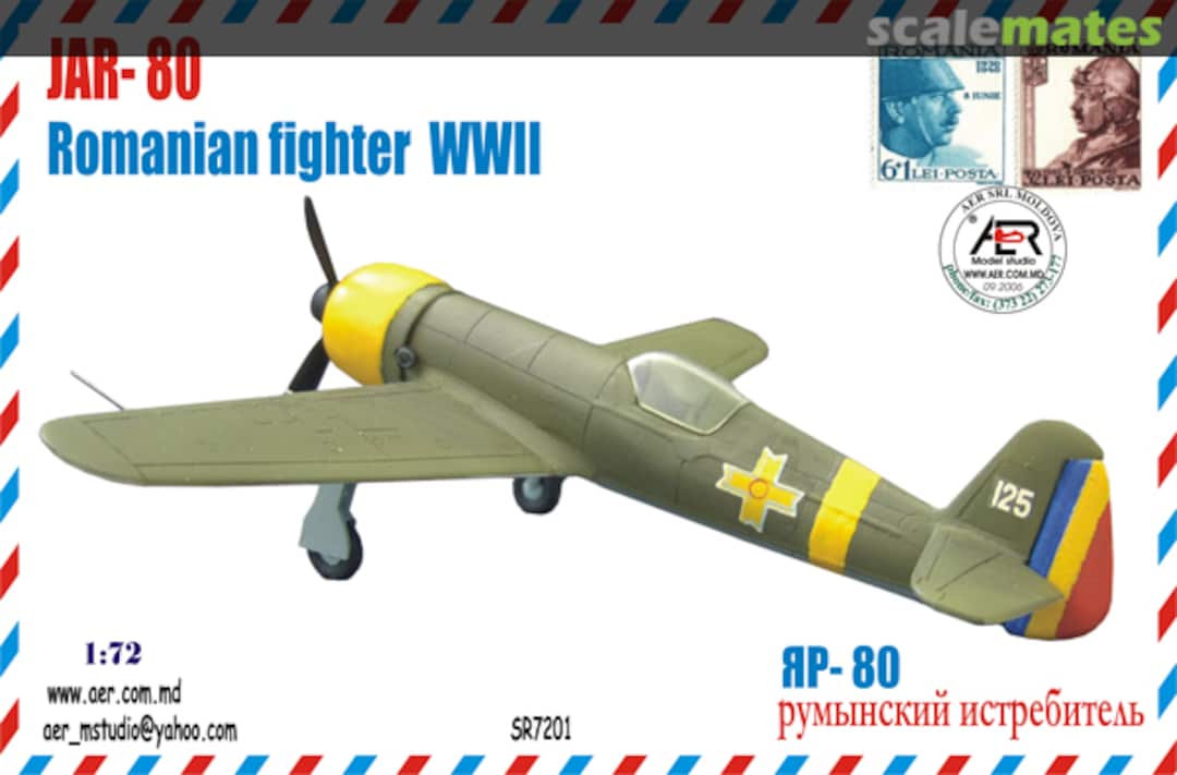 Boxart JAR-80 SR 7201 AER Model Studio Boxart JAR-80 SR 7201 AER Model Studio
