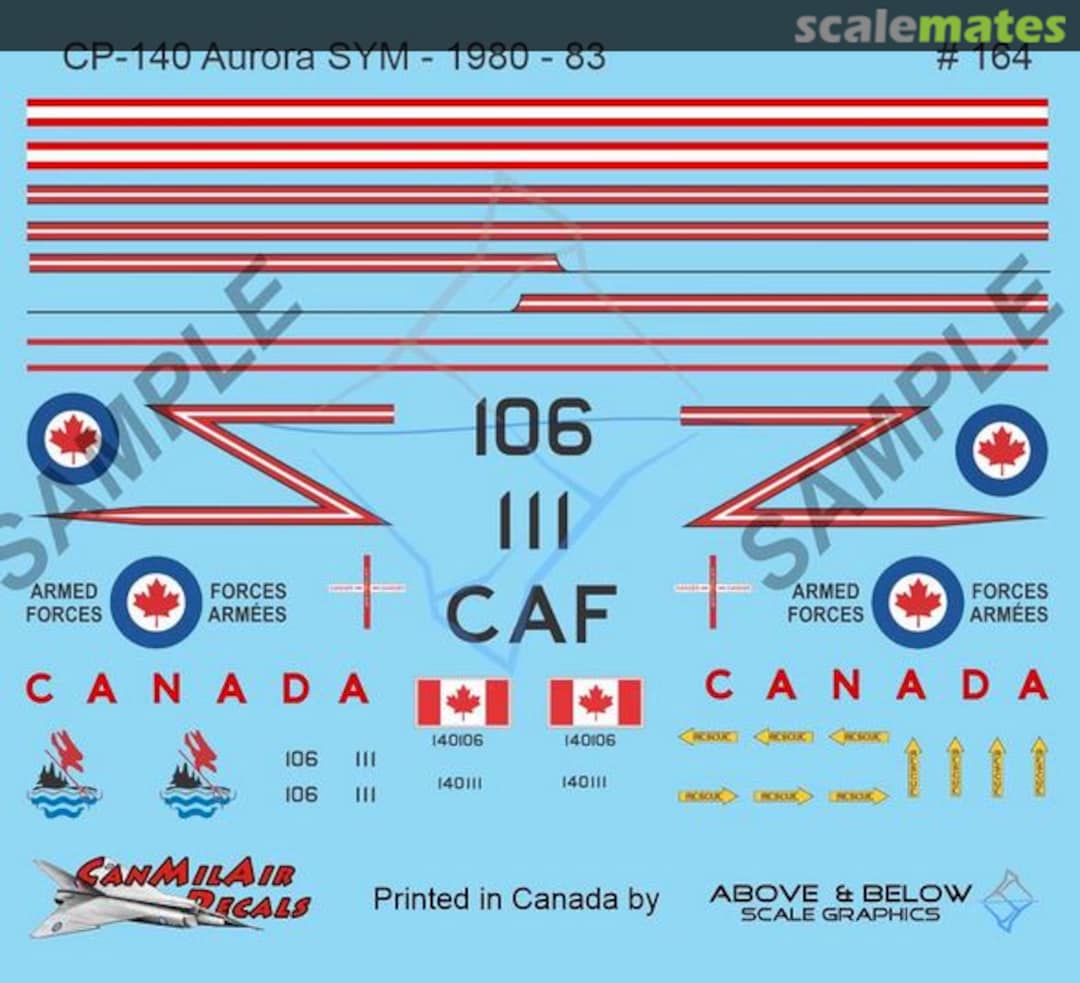 Boxart Lockheed CP-140 Aurora 164 Above & Below Graphics Boxart Lockheed CP-140 Aurora 164 Above & Below Graphics