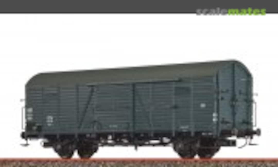 Gedeckter Güterwagen Kuw CFL DC Neu (Brawa 50498)