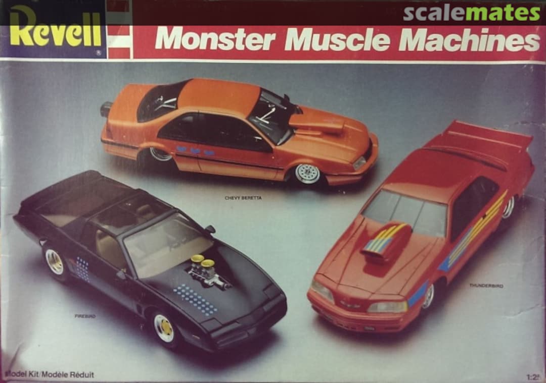 Boxart Chevy Beretta, Firebird & Thunderbird 7483 Revell Boxart Chevy Beretta, Firebird & Thunderbird 7483 Revell