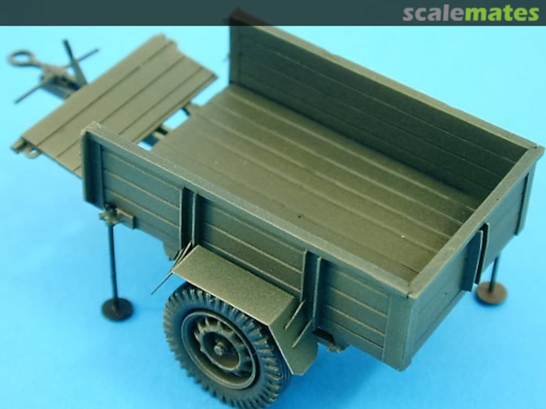 Boxart Trailer 10 cwt G.S. K143 Accurate Armour Boxart Trailer 10 cwt G.S. K143 Accurate Armour