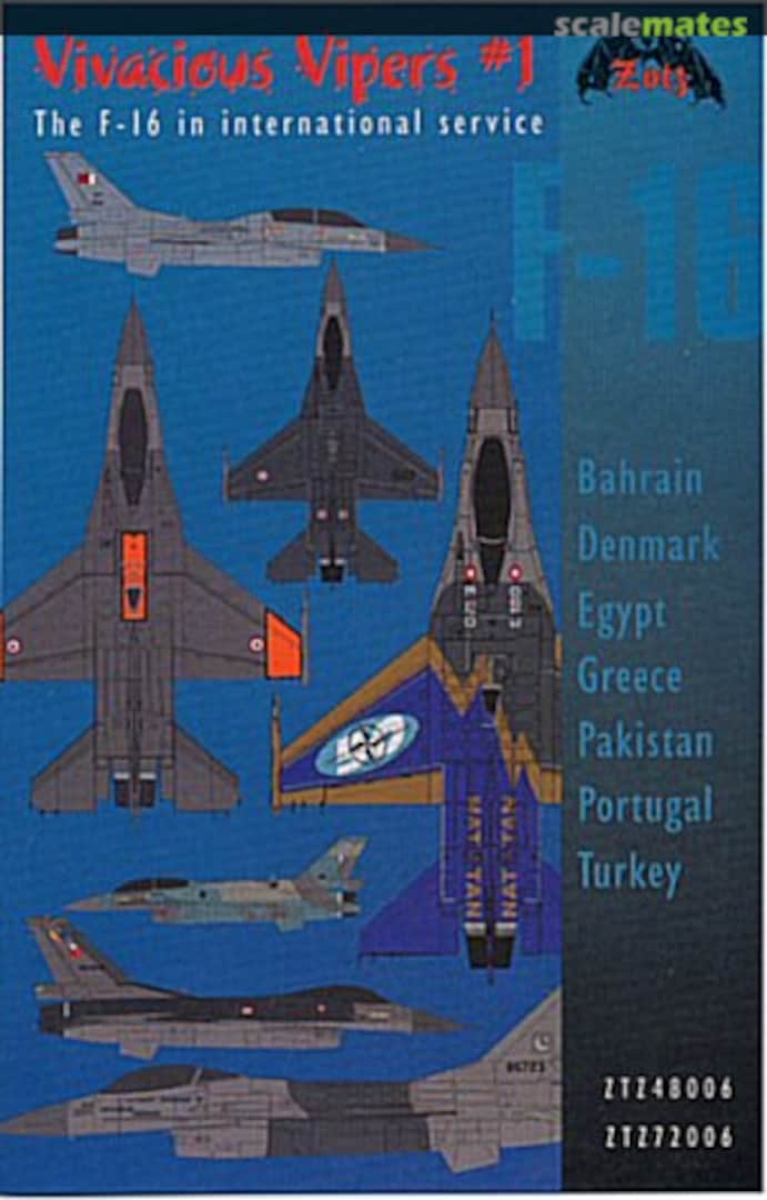 Boxart Vivacious Vipers #1 ZTZ48-006 Zotz Decals Boxart Vivacious Vipers #1 ZTZ48-006 Zotz Decals