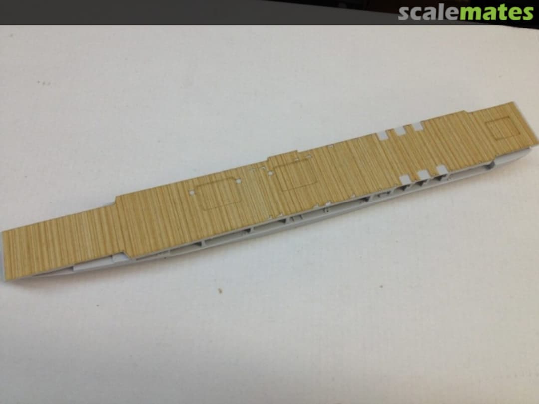 Boxart Wood Deck for Corsair Armada USS Ranger BRM-71014 Blue Ridge Models