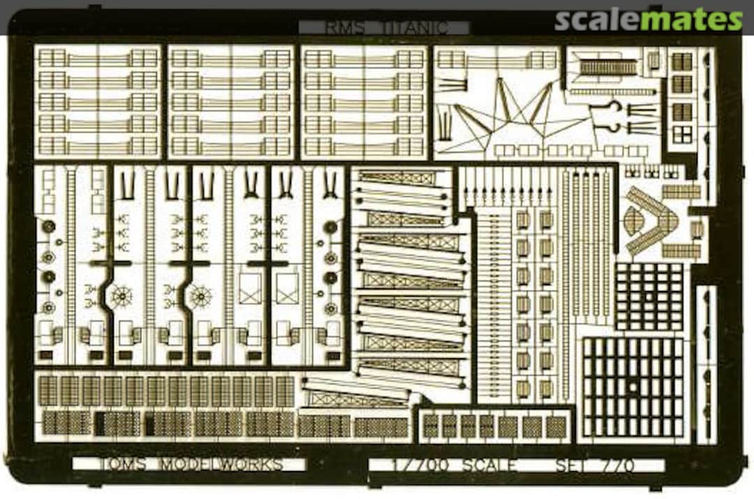 Boxart Titanic details 770 Tom's Modelworks Boxart Titanic details 770 Tom's Modelworks
