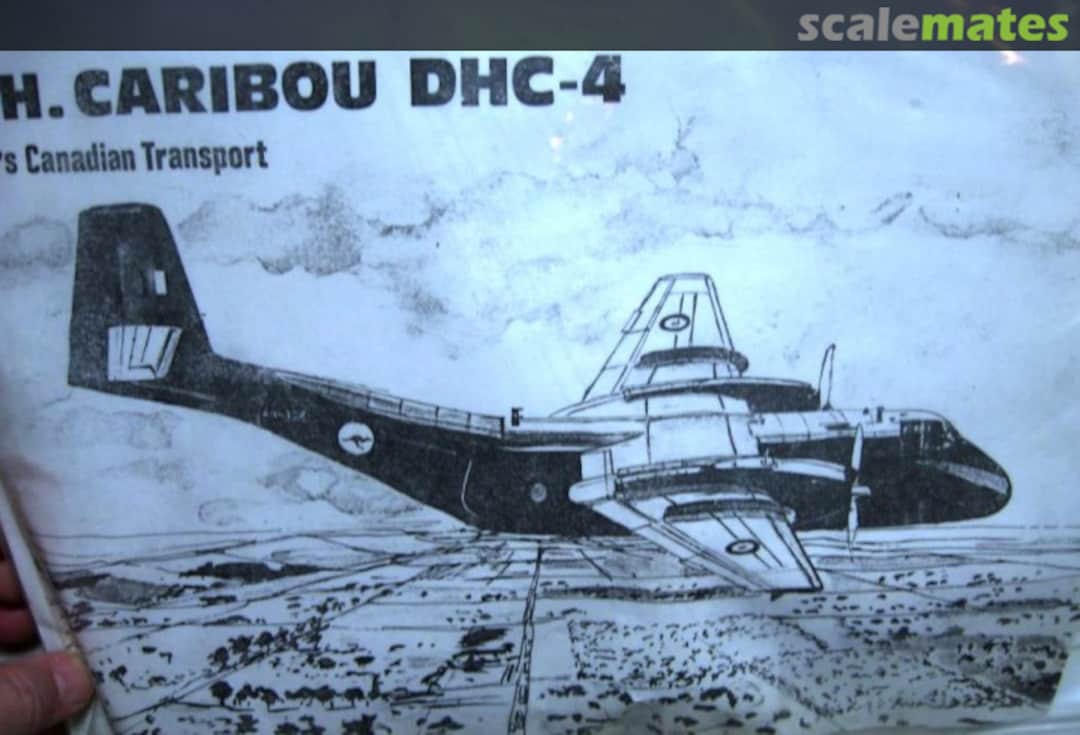 Boxart D.H. Caribou DHC-4 F7 Formaplane Boxart D.H. Caribou DHC-4 F7 Formaplane