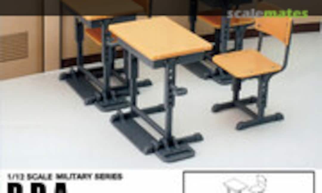 1:12 Designated Defense School's Desk (Tomytec LD013)