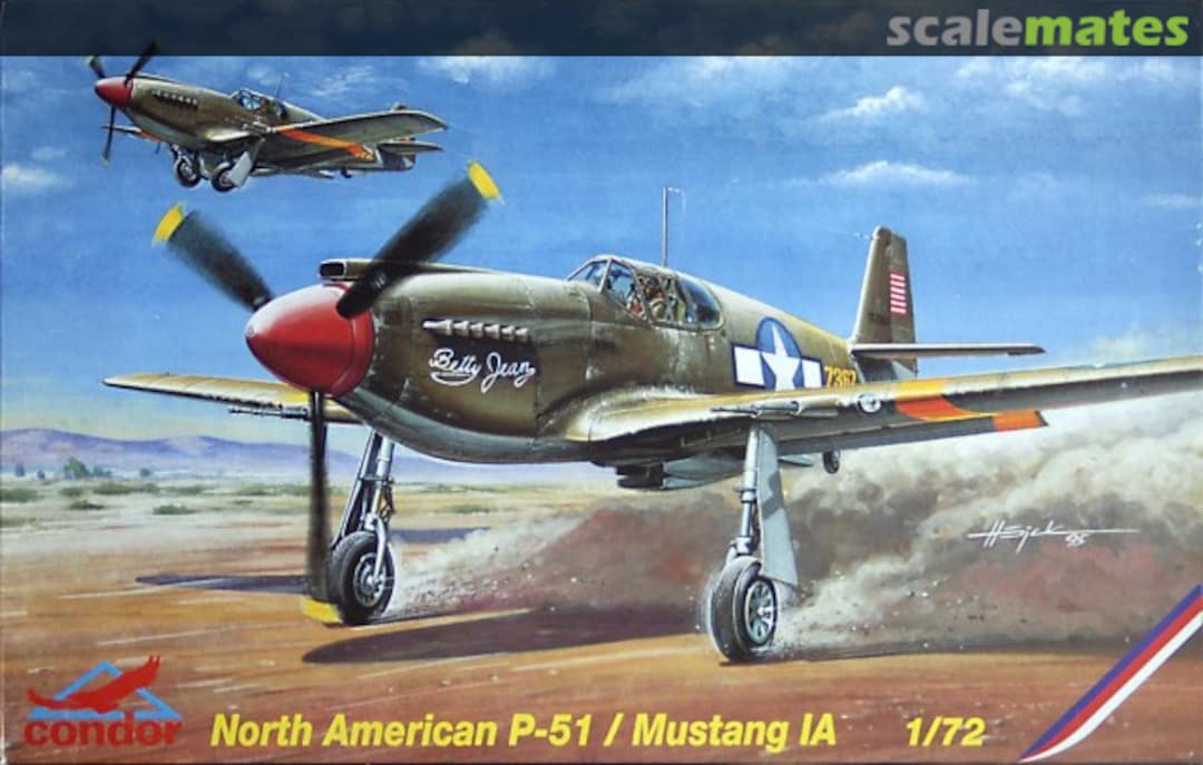 Boxart North American P-51 / Mustang IA C72015 Condor/MPM Boxart North American P-51 / Mustang IA C72015 Condor/MPM