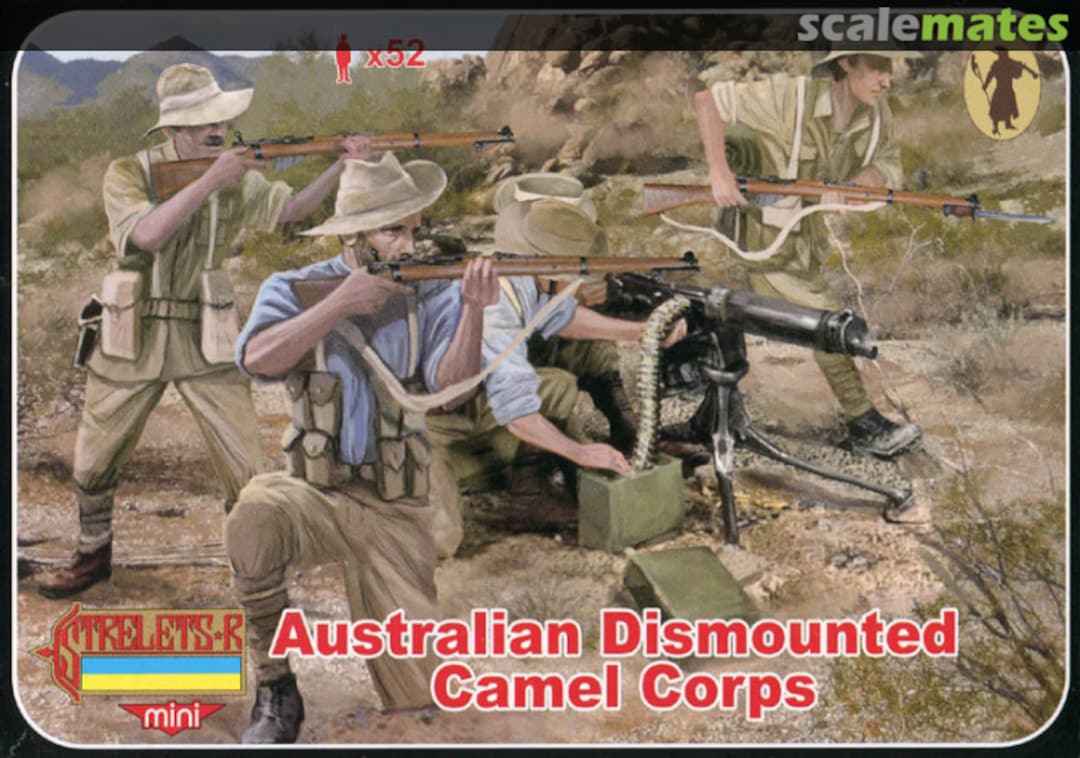 Boxart Australian Dismounted Camel Corps M131 Strelets-R Boxart Australian Dismounted Camel Corps M131 Strelets-R