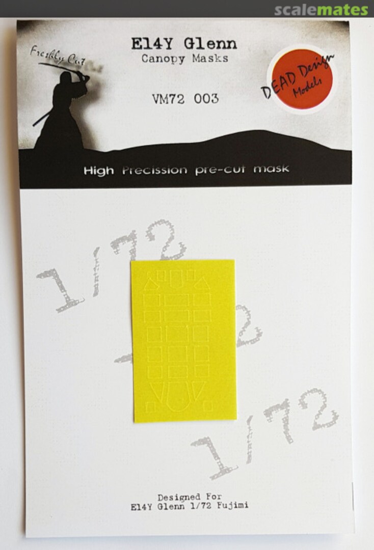Boxart E14Y Glenn Canopy Mask VM72003 DEAD Design Models Boxart E14Y Glenn Canopy Mask VM72003 DEAD Design Models