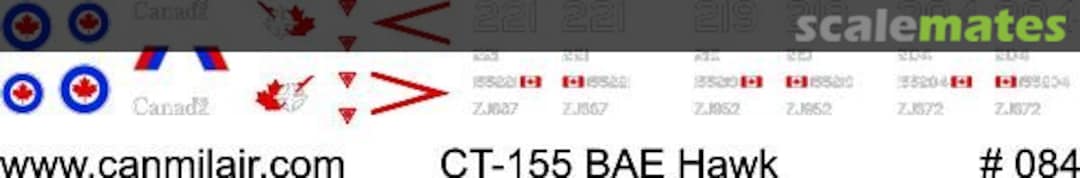 Boxart BAe CT-155 Hawk - NFTC 84 CanMilAir Boxart BAe CT-155 Hawk - NFTC 84 CanMilAir
