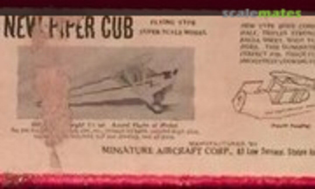 1:16 New Piper Cub (Miniature Aircraft Corp. )