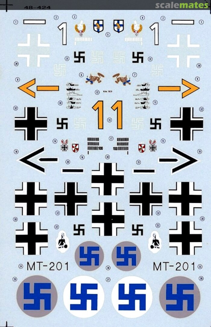 Boxart Bf-109 G6, F4/B, F4, G2 Aces 48-424 Microscale Boxart Bf-109 G6, F4/B, F4, G2 Aces 48-424 Microscale