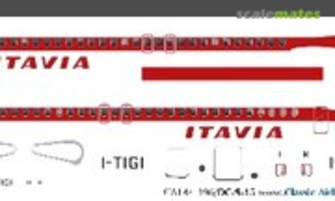 1:144 Itavia DC9-15 (Classic Airlines CA144-396) CA144-396