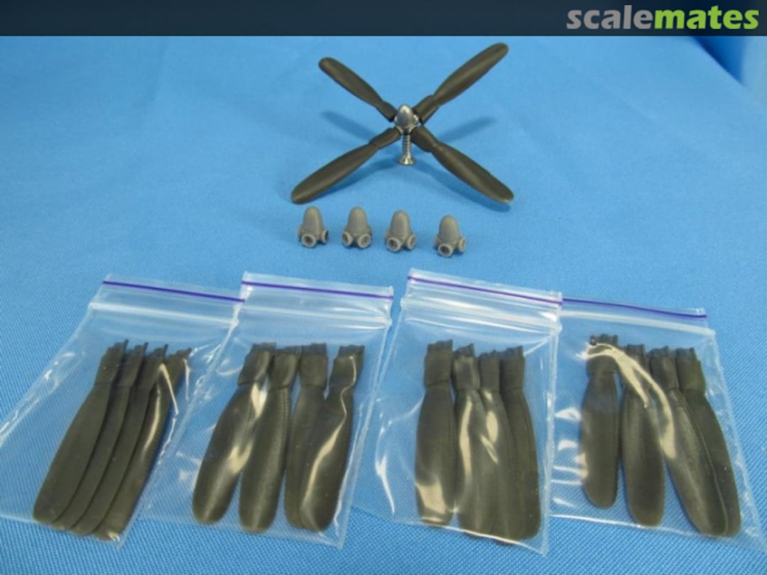 Boxart B-29 Propeller Set, late type MDR48114 Metallic Details