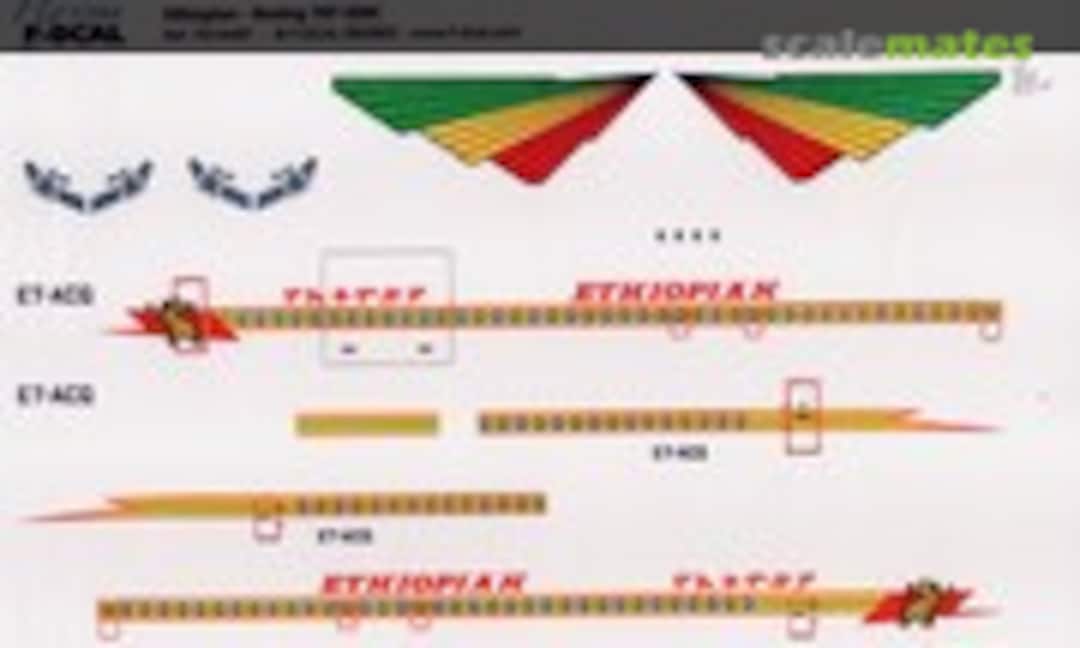 1:144 Ethiopian - Boeing 707-320C (F-DCAL FD14497) FD14497