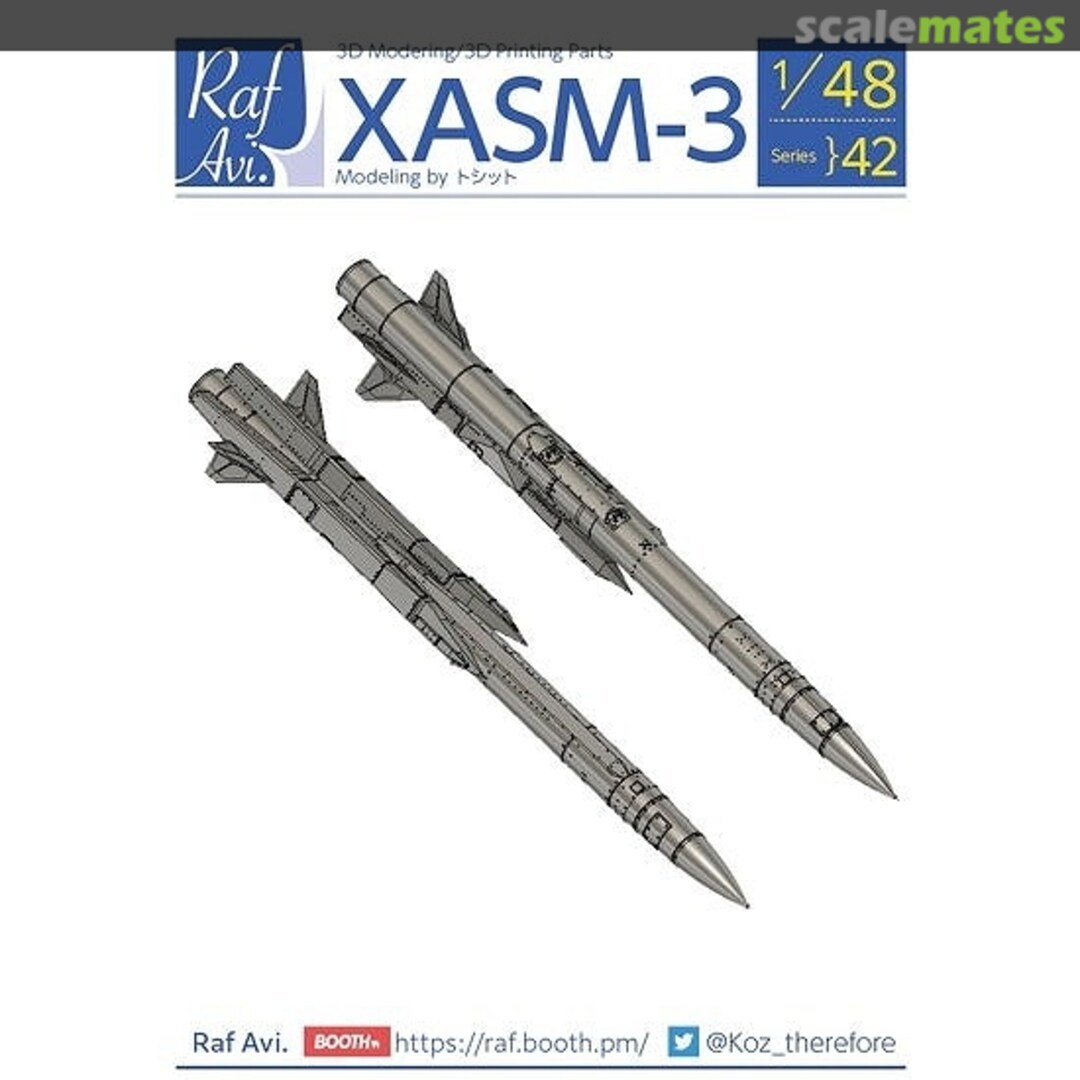 Boxart XASM-3 (2 sets) 4842 Raf Avi. Boxart XASM-3 (2 sets) 4842 Raf Avi.