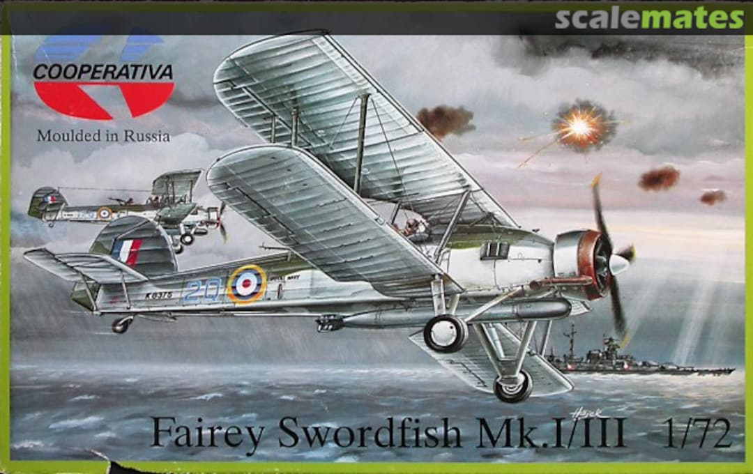 Boxart Fairey Swordfish Mk.I/III R72004 Cooperativa Boxart Fairey Swordfish Mk.I/III R72004 Cooperativa