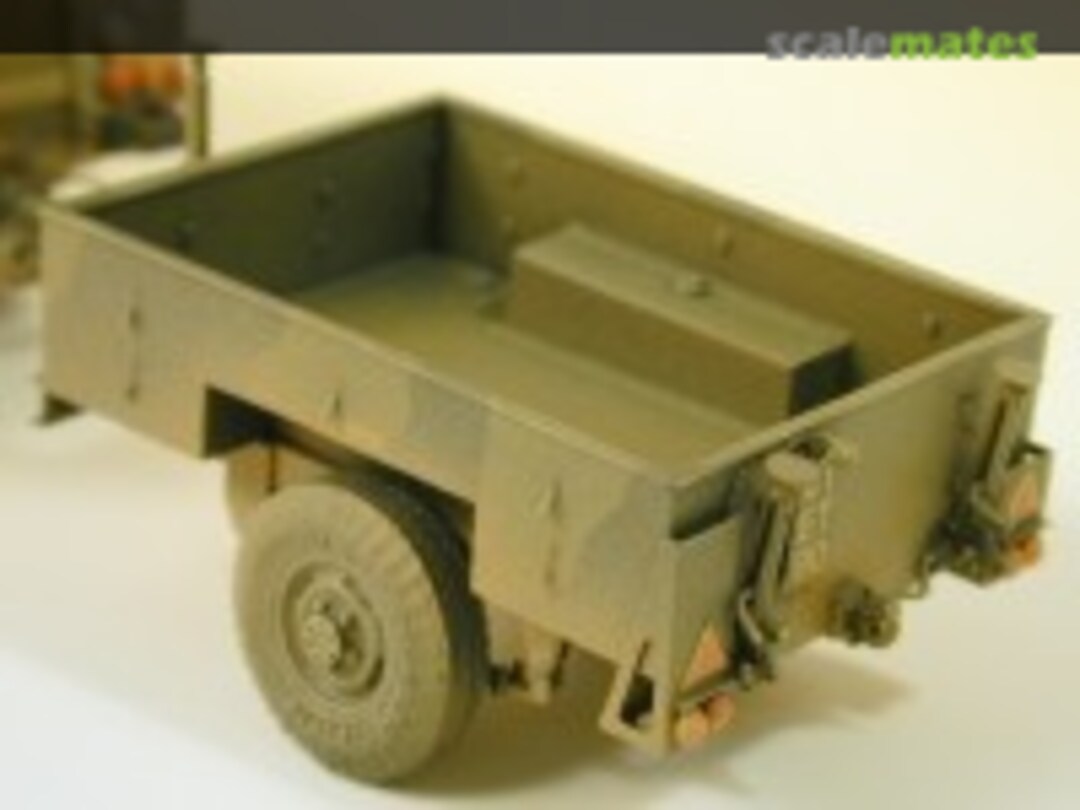 Boxart 3/4 Ton trailer (empty) K144 Accurate Armour Boxart 3/4 Ton trailer (empty) K144 Accurate Armour