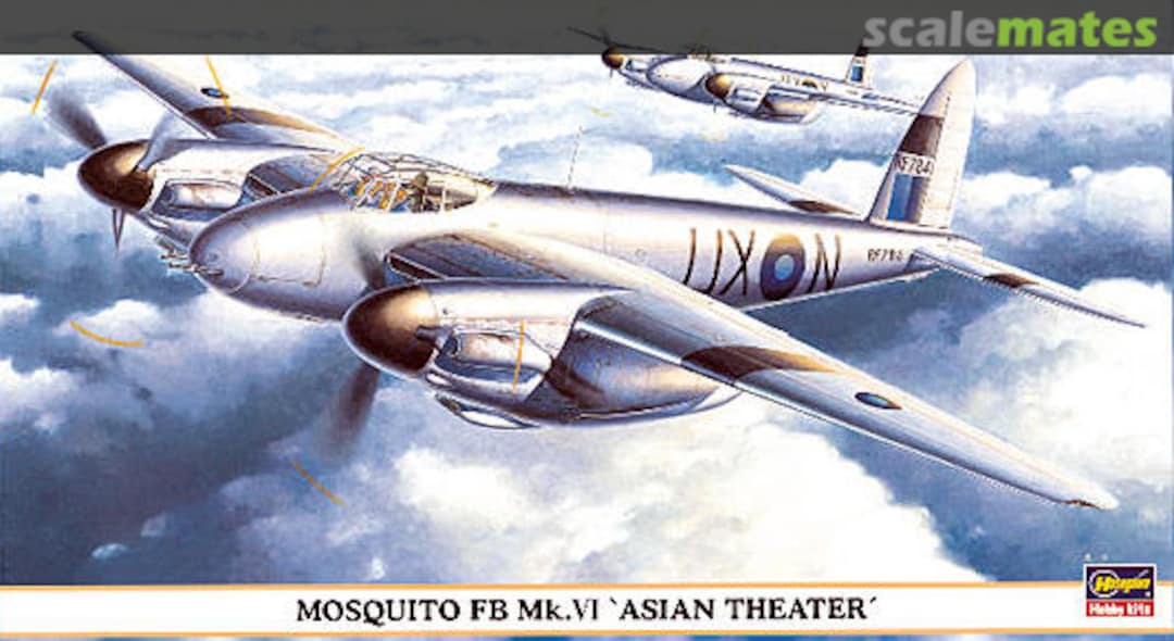 Boxart Mosquito FB Mk.VI 'Asian Theater' 00159 Hasegawa Boxart Mosquito FB Mk.VI 'Asian Theater' 00159 Hasegawa