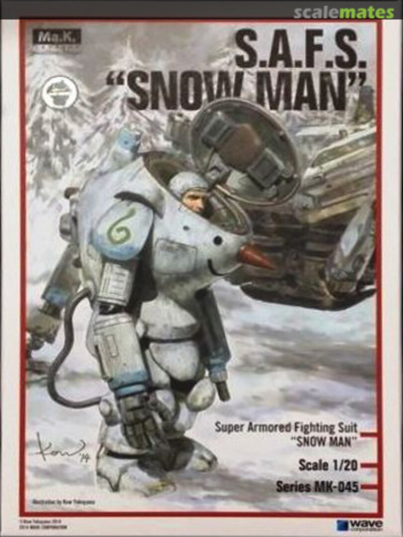Boxart S.A.F.S. "Snowman" MK-045 Wave Corporation Boxart S.A.F.S. "Snowman" MK-045 Wave Corporation