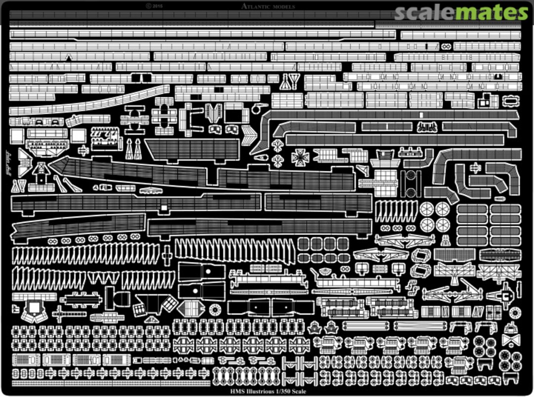 Boxart HMS Illustrious Detail Set ATEM 35006 Atlantic Models Boxart HMS Illustrious Detail Set ATEM 35006 Atlantic Models