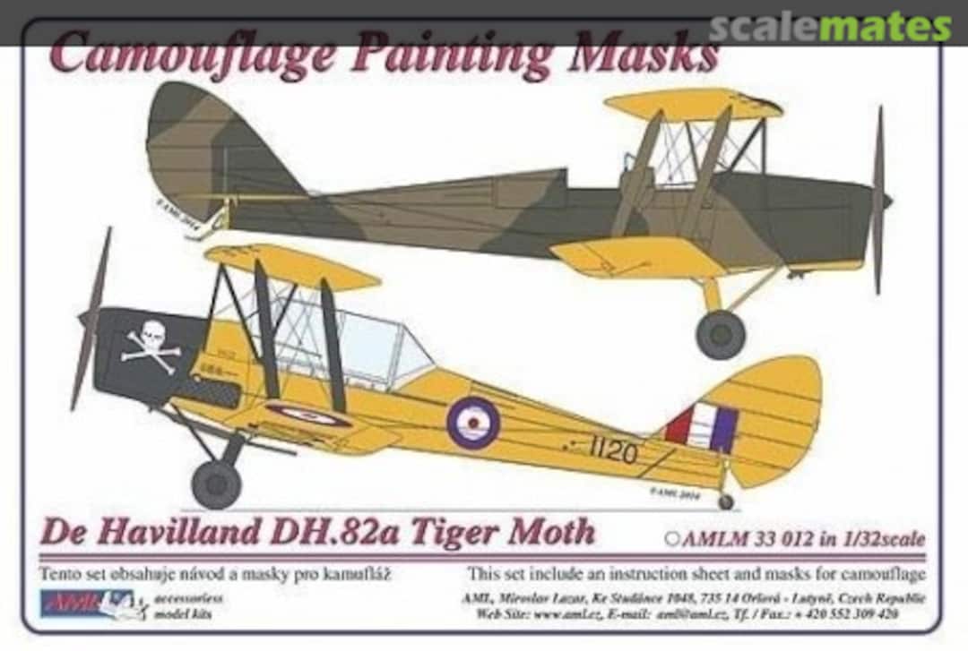Boxart De Havilland DH.82A/DH.82C Tiger Moth & Bonus Decals AMLM 33 012 AML