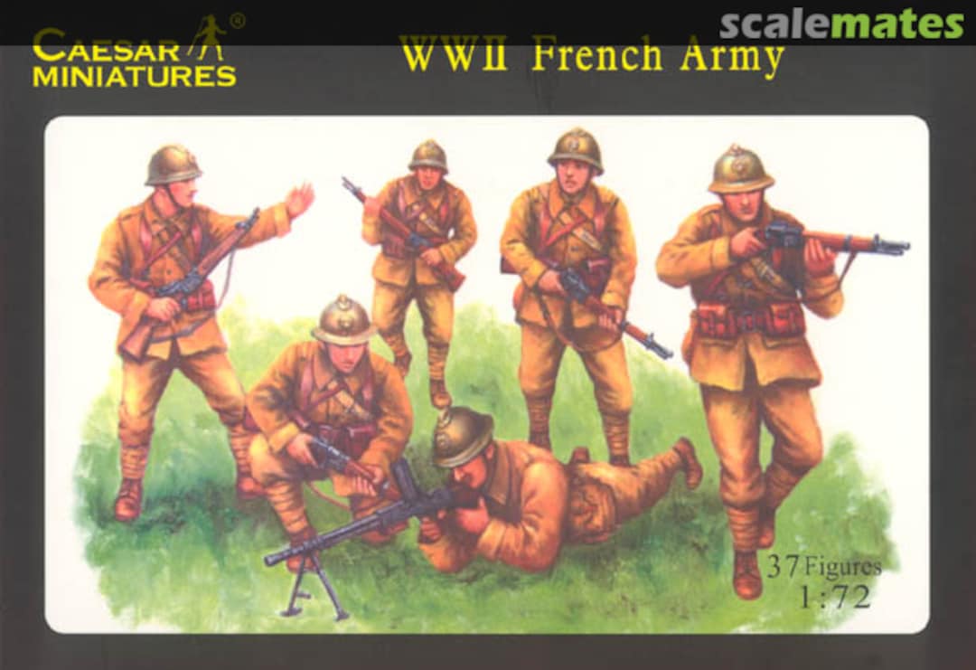 Boxart WWII French Army H038 Caesar Miniatures Boxart WWII French Army H038 Caesar Miniatures