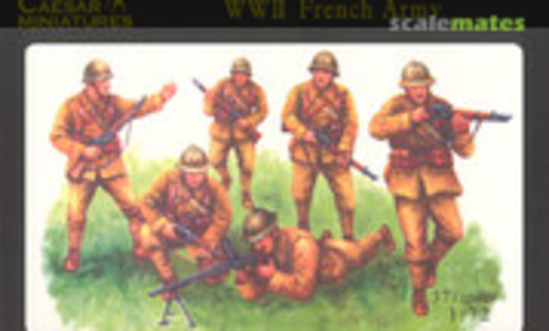 1:72 WWII French Army (Caesar Miniatures H038) H038