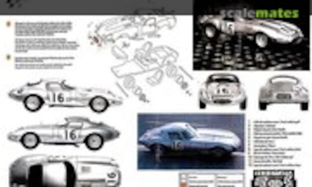 Jaguar E-Type Lightweight #S850662 Low-Drag (Provence Moulage K1807)