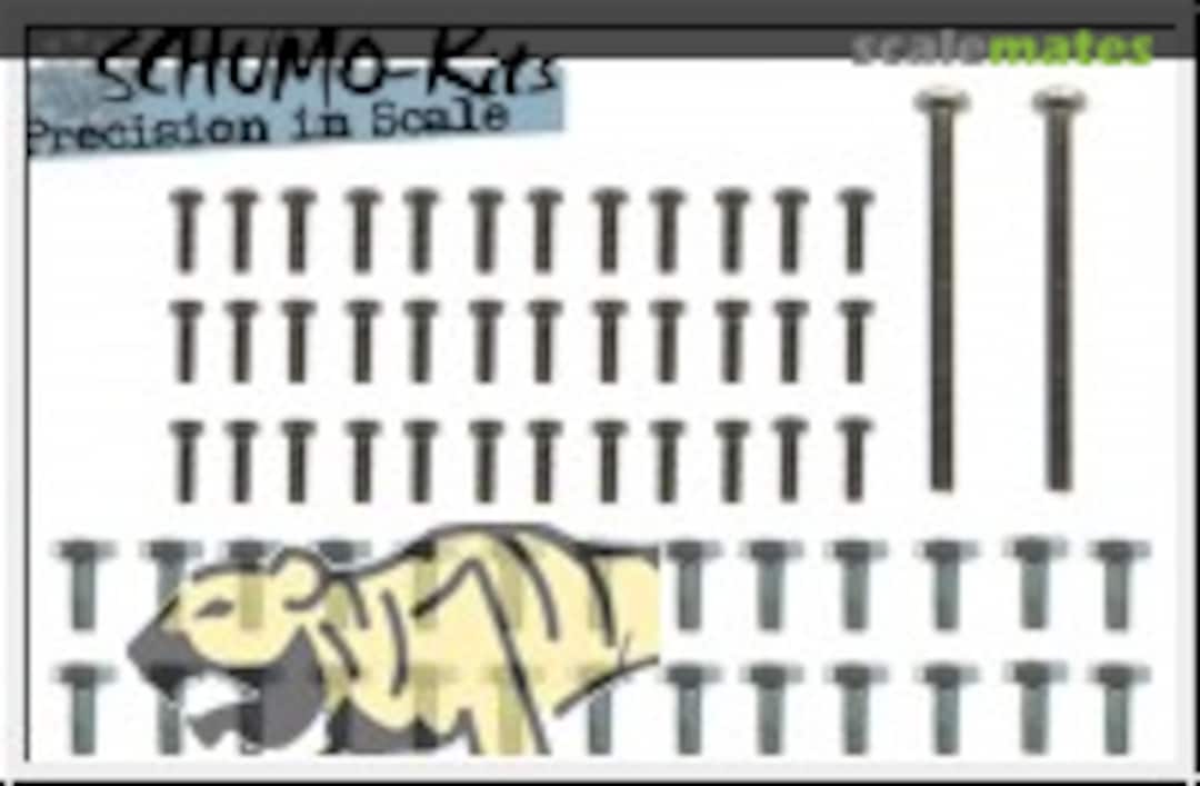 Boxart Hexagon Screw Set for Tamiya Panther G and Jagdpanther PA0023 SCHUMO-Kits Boxart Hexagon Screw Set for Tamiya Panther G and Jagdpanther PA0023 SCHUMO-Kits