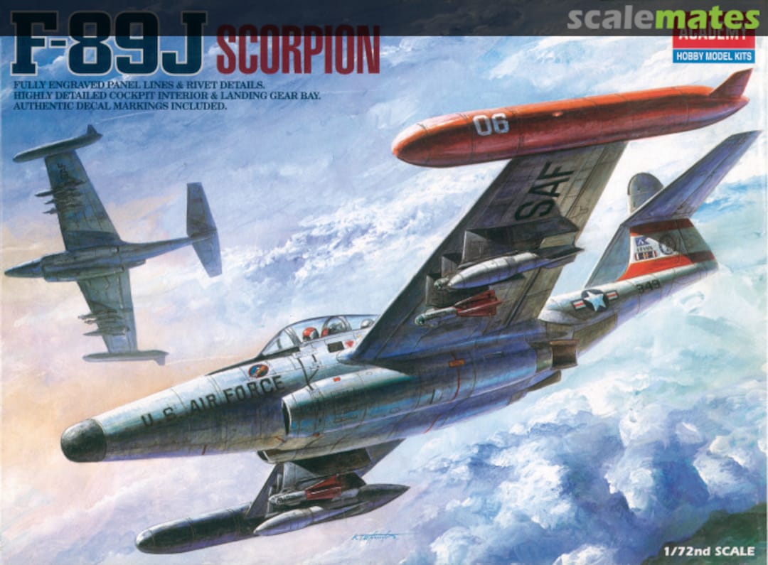 Boxart F-89J Scorpion 1628 Academy Boxart F-89J Scorpion 1628 Academy
