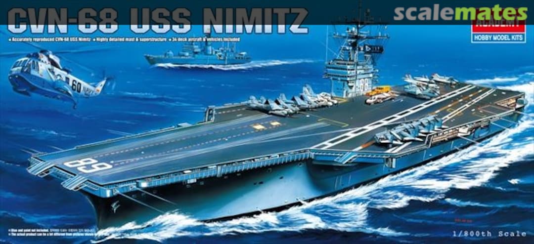 Boxart CVN-68 USS Nimitz 14213 Academy