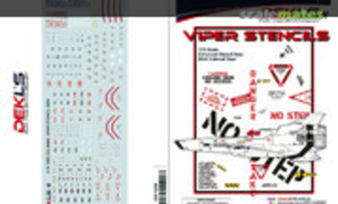 1:72 Viper Enhanced Stencils (DEKL's DSF-72025) DSF-72025
