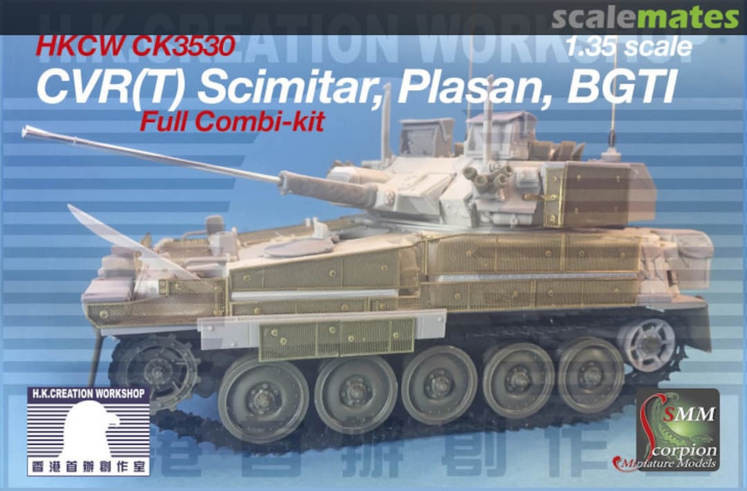 Boxart CVR(T) Scimitar, Plasan, BGTI CK3530 HK Creation Workshop Boxart CVR(T) Scimitar, Plasan, BGTI CK3530 HK Creation Workshop