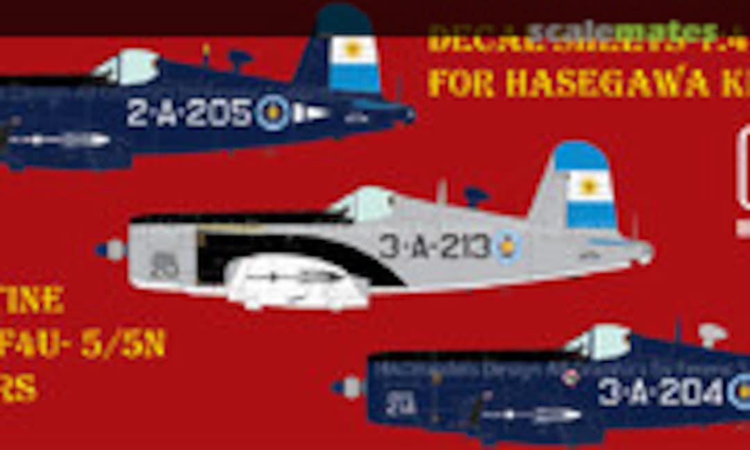 1:48 Argentine Naval F4U-5/5N Corsairs (HADmodels 48229) 48229