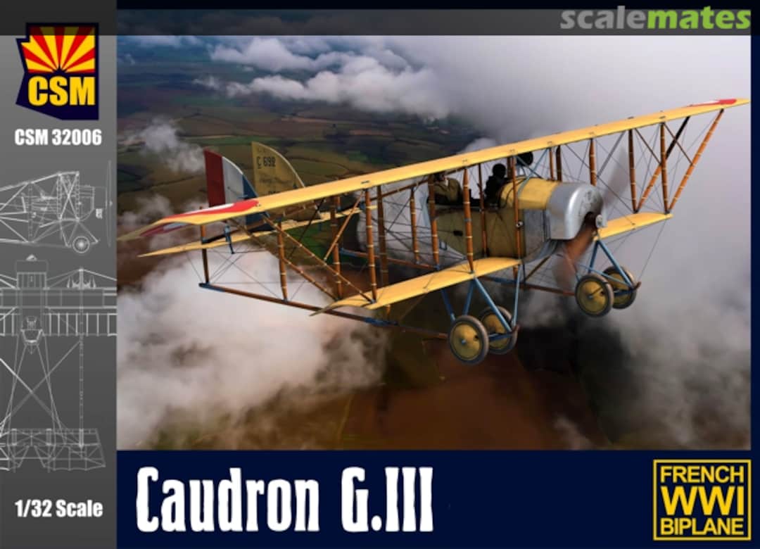 Boxart Caudron G.III CSM32006 Copper State Models Boxart Caudron G.III CSM32006 Copper State Models