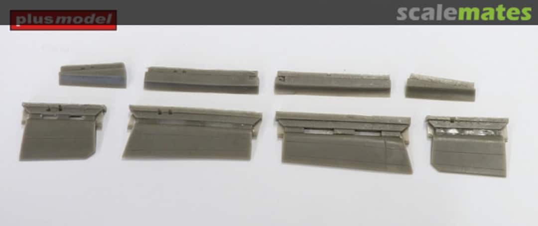 Boxart B-25 Mitchell flaps AL7075 PlusModel