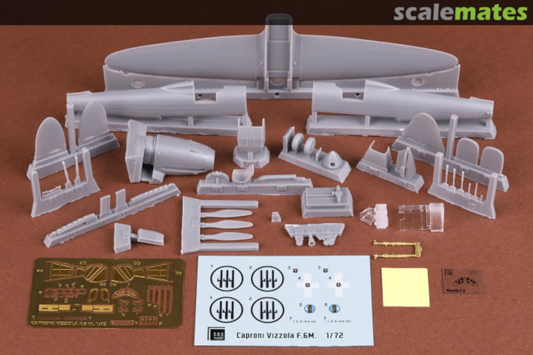 Contents Caproni-Vizzola F.6M SBS7036 SBS Model Contents Caproni-Vizzola F.6M SBS7036 SBS Model